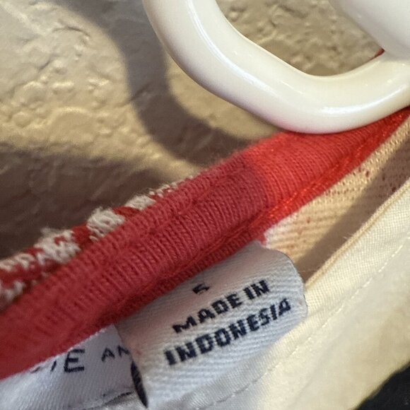 Janie and Jack Bradbury Red Rose Jacquard Eyelet Ruffle Dress Girls Size 5 - Picture 6 of 11